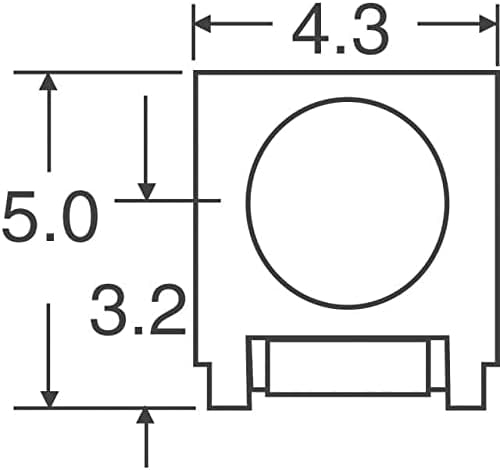 Led индикатор на печатната платка Dialight Led индикатор на печатната платка Единния Жълто - 2 200 ma - За повърхностен монтаж под прав ъгъл (опаковка от 1600 броя) (5912701013F)