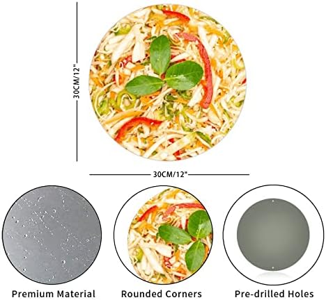 Забавна Вкусна Храна, Пица Реколта Кръгла Метална Лидице Табела С Надпис Circle Metal Art Prints Табела с Надпис Ржавая