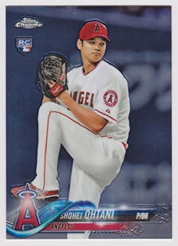 Бейзболна картичка начинаещ Лос Анджелис Энджелз 2018 Topps Chrome #150 Shohei Ohtani - GOTBASEBALLCARDS