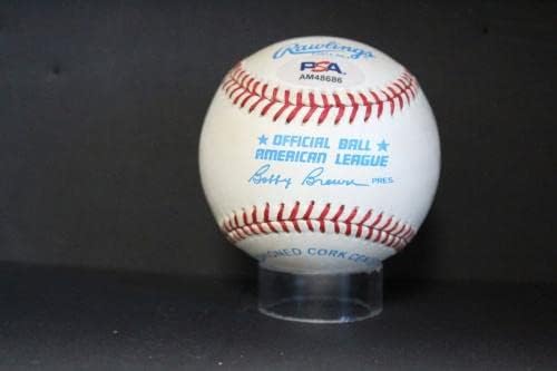 Рей Дэндридж Подписа Бейзболен Автограф Auto PSA/DNA AM48686 - Бейзболни топки с Автографи