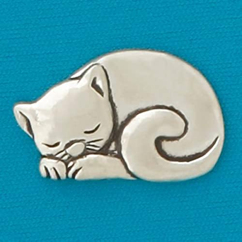 Монета-Символичен Basic Spirit Pocket Token - Cat/Purrfect - Калай съдове, ръчно изработени, Любовен подарък за мъже и жени, Колекциониране на монети