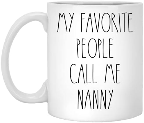 PTDShops Nanny - любимите Ми Хора ме Наричат Кафеена чаша гледане на деца В стила на гледане на деца Рей Дън, В стил Рей Дън, На рождения си Ден - весела Коледа - Ден на Майкат?