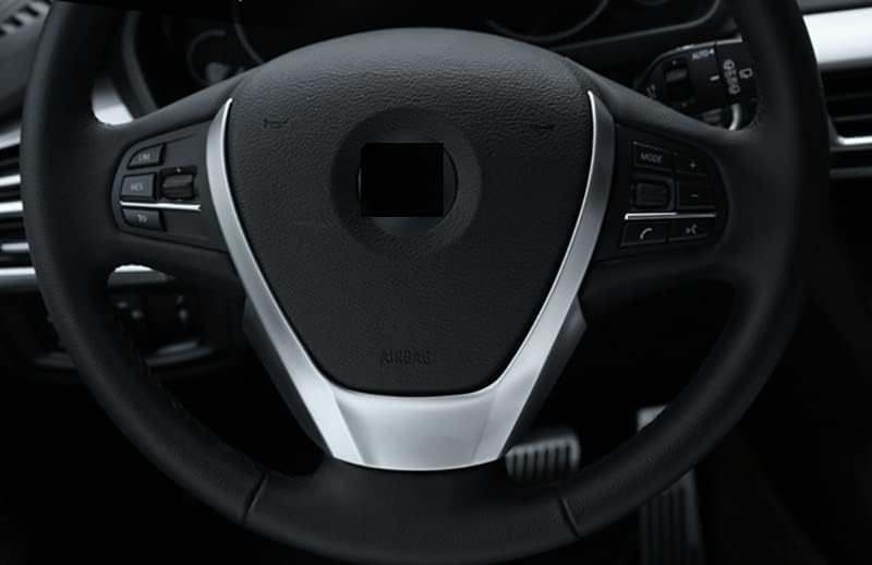 Eppar Нова Защитно покритие на волана, съвместима с BMW X5 F15 2014-2018 (въглеродни влакна вид)