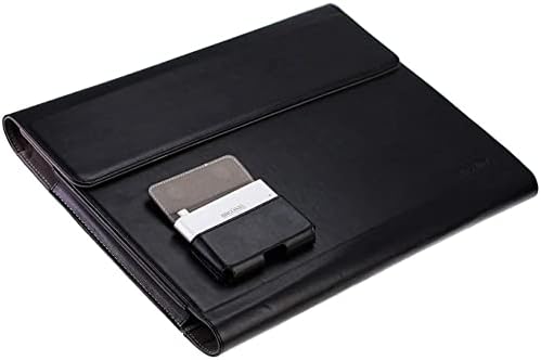 Калъф-за награда от черна кожа Broonel - Съвместими лаптоп Dell Latitude 7430 142-в-1
