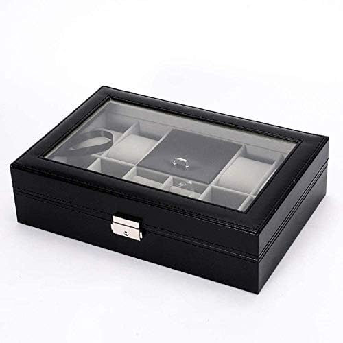Кутия за съхранение-Кутия за Часовници Кутия За Съхранение на Продукти За Дома Кутия За Съхранение на Гривни Кутия За Пръстените Ковчег За Бижута Кутия За Показван