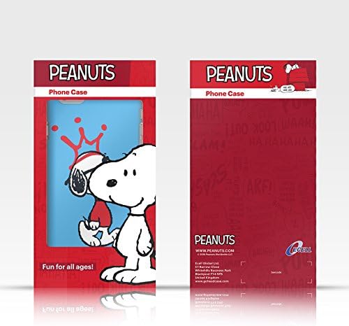 Дизайн на своята практика за главата С официално лицензирани герои Peanuts Снупи Кожен Калъф-книжка-джобен формат и е