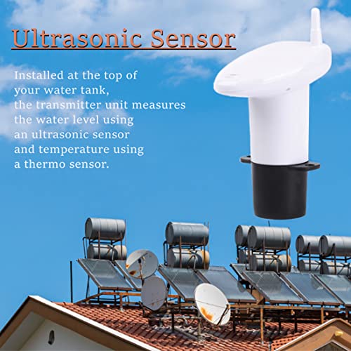 Сензор за ниво на течността, Сензор за нивото на -40 ~ 60 ℃ с дисплей за температура, Датчик за температура, ниво на