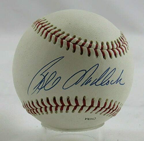 Бил Мэдлок Подписа Автограф Rawlings Baseball B99 - Бейзболни Топки С Автографи