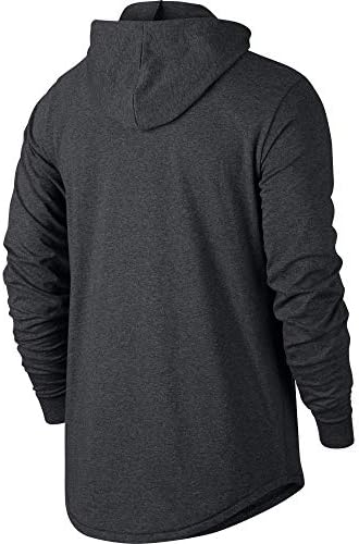 Мъжка тениска с качулка Йордания Air Retro 8 Цвят на дървени въглища и Хедър /Черен 833963-071