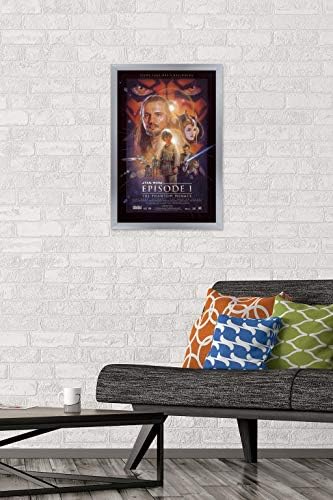 Trends International Star wars: Призрачная заплаха - Плакат на стената на един лист, 22,375 x 34, Версия без рамка