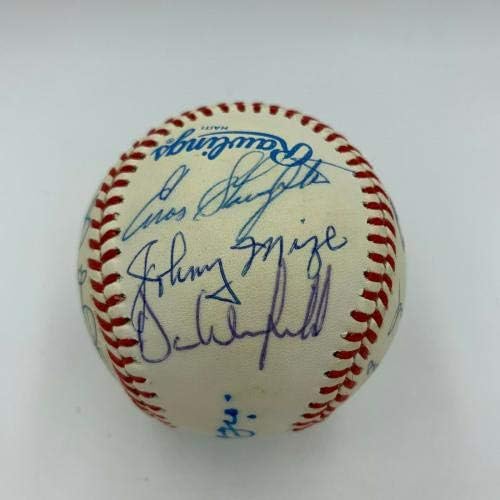 Мики Мэнтл Джо Ди Маджо Легенди на Ню Йорк Янкис КОПИТО подписа Договор с JSA по бейзбол - Бейзболни топки с автографи