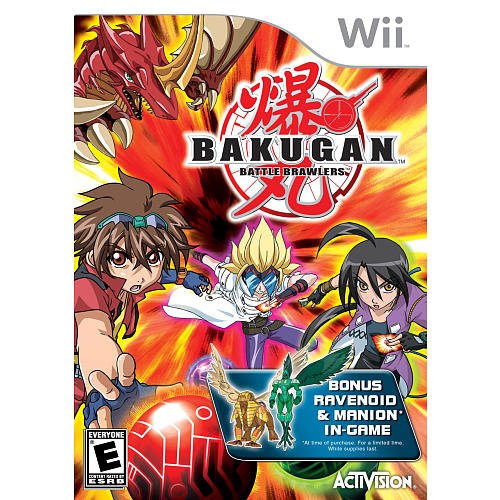 Bakugan: Battle Brawlers и Изключителен бонус Ravenoid & Manion в играта за Nintendo Wii