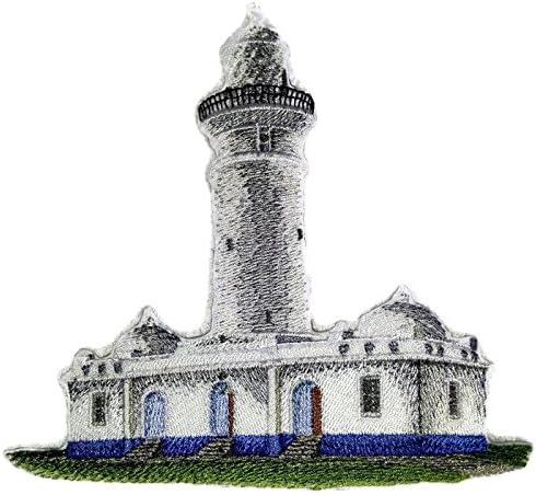 Обичай и уникален фар [Macquarie Lighthouse], бродирана на желязо нашивке [6.25 * 5.8] [Произведено в САЩ]