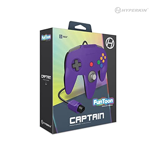 Hyperkin M07260-RP Captain Премия Контролер Funtoon Колекционерско издание за N64