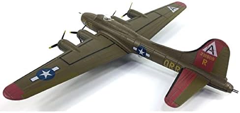 MOUDOAUER 1:144 Сплав B-17 Бомбардировач на САЩ Модел на самолет от Втората световна война Модел самолет Симулация Модел
