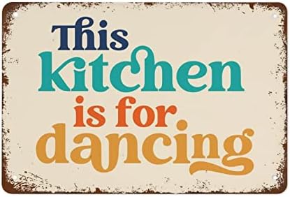Името на Забавната Реколта Лидице Метална Табела на Тази кухня за танци Плакат Стенен Декор Подарък Типография Стенно