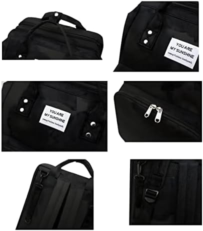 Раница-чанта за памперси HNG KIANG HU 3 в 1, Многофункционална Голяма Водоустойчива Чанта за бебешки Пелени с USB порт
