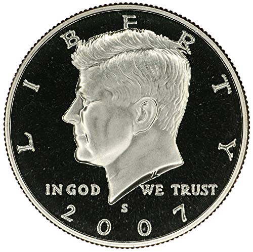 Монетен двор на САЩ с разбивка по полдоллара Кенеди 2007 г.