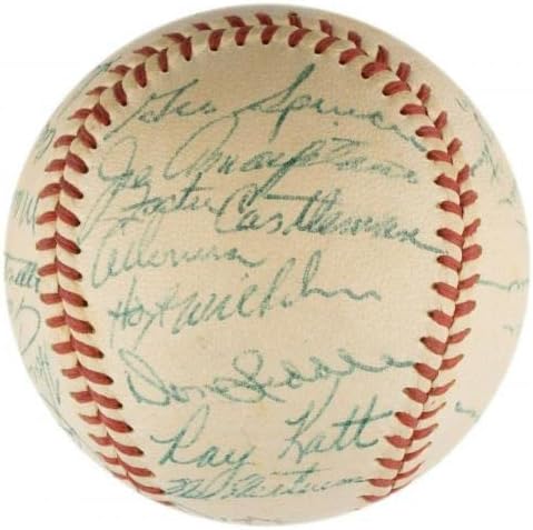 Уили Мейс, Шампион от Световните серии през 1954 г. Ню Йорк Джайентс, Подписано на Бейзболен договор PSA - Бейзболни