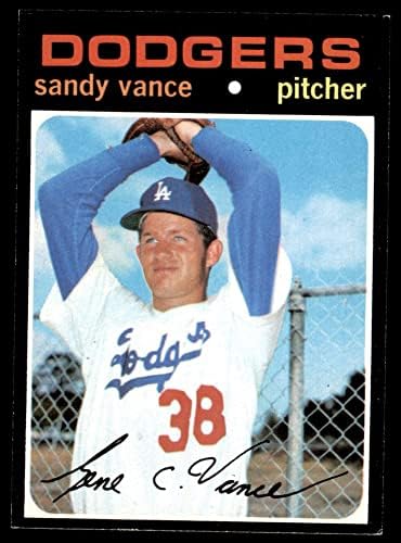 1971 Topps 34 Санди Ванс Лос Анджелис Доджърс (Бейзбол карта) в Ню Йорк Доджърс