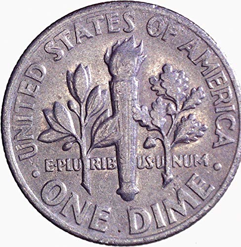 1967 Десятицентовик Рузвелт 10 цента На Около необращенном Формата на