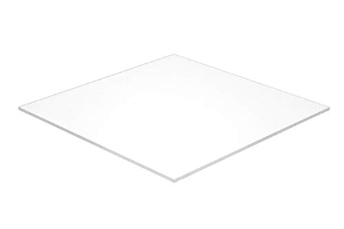 Акрилен лист от плексиглас Falken Design, Бял Полупрозрачен 55% (2447), 4 x 6 x 1/8