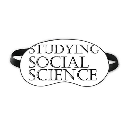 Кратката Фраза Проучване на Социалните науки Защита За очите По време на Сън Мека Нощна Превръзка На очите на Сивата чанта за Носене