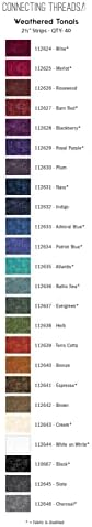 Съединителните нишки Колекция Blender Предварително нарязан комплект от памучна ватирана тъкан 2,5 в ивицата (накиснати