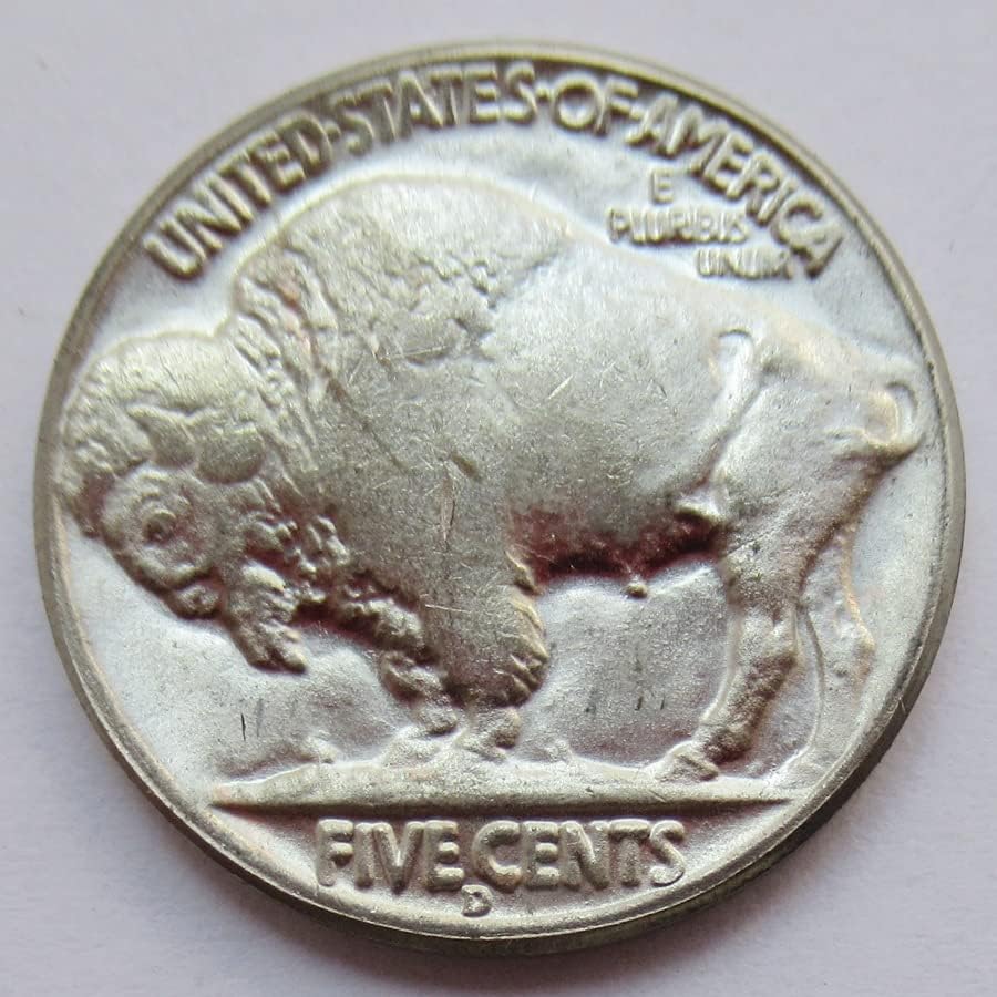 5-Центовая Чуждестранна Възпоменателна Монета Buffalo Проба 1914 г. в Бъфало