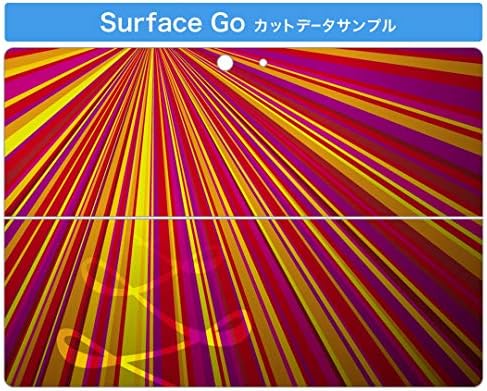 стикер igsticker Калъф за Microsoft Surface Go/Go 2 Ультратонкая Защитен Стикер За тялото Skins 001940 Border Цветни