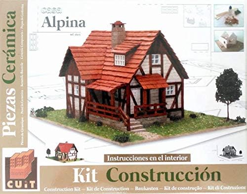 Комплект за проектиране, Керамични сгради CUIT, Алпийския дом (1:50)