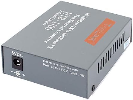 X-DREE Multi WDM 2 Fast Ethernet 10/100 mbps оптичен медиаконвертер SC с ac адаптер (Multi WDM 2 Fast Ethernet 10/100
