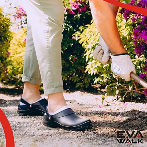 EVA WALK - Удобни и трайни сабо за жени и мъже -Перфектна обувки за медицински сестри - Добри сабо за градинарство