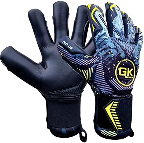 Футболни вратарские ръкавици GK Saver Modesty MD06 YB Професионални вратарские ръкавици Argo намаляване на негативното, в размер от 6 до 11, с подвижни защита за пръстите.