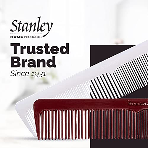 Дамски гребен Stanley Essentials - Двустранен гребен с груби и фини зъбци, Разкрива, Изглажда, Поддразнивает и места