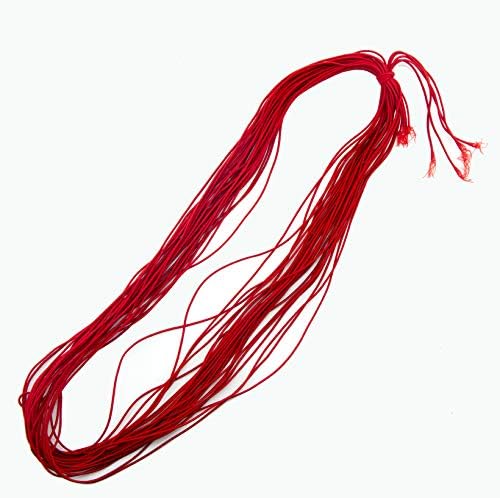 Дъвка за гофрирования HAND® Red 1 мм за дрехи, тапицерия на мебели и аксесоари - около 8 метра