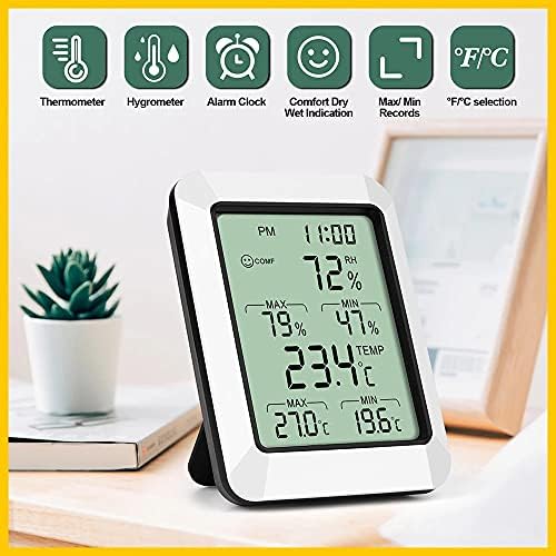 KFJBX Цифров Термометър, Влагомер Стаен Сензор за Температура В стаята от Влага Влагомер