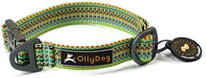 Регулируем нашийник OllyDog Rescue с трайно се деформира, Лек Тренировъчен нашийник за Големи, Средни и малки кучета