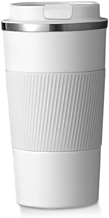通用 Чаша от неръждаема стомана BANSON 17 унции - Кафе Пътна чаша с вакуумна изолация и откидными капаци, Термокружка с