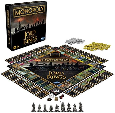 Настолна игра Monopoly: The Lord of The Rings Edition, вдъхновени от Кинотрилогией, Семейни игри за деца на 8 и повече