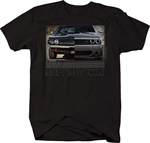 Мъжки t-shirt American Muscle Hotrod Challenger Modern & Classic Състезания за мъже