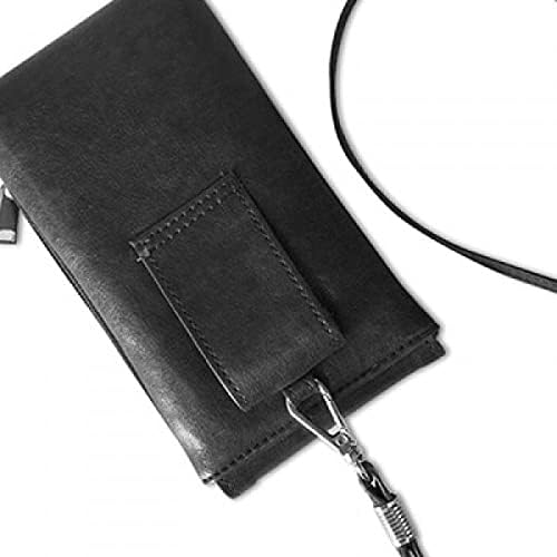 Joy ' s Art Pattern Телефон в Чантата си Портфейл Висящ Калъф За Мобилен Телефон, Черен Джоба