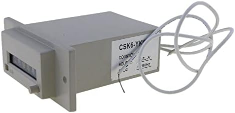 Електромагнитен брояч INFRI CSK6-YKW Брояч на импулси Перфорационного преса Опаковъчен брояч AC110V 220V DC 12V 24V 36V