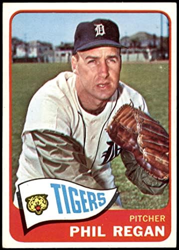 1965 Topps 191 Фил Regan Детройт Тайгърс (Бейзболна картичка), БИВШ+ Тайгърс