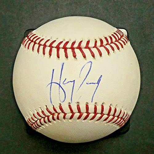 Хенли Рамирес е подписал Официален договор MLB Бейзбол с JSA COA - Бейзболни топки с автографи