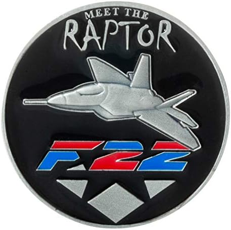 Монета на Повикване тактически изтребител-невидимки на ВВС на САЩ F-22 Raptor Stealth