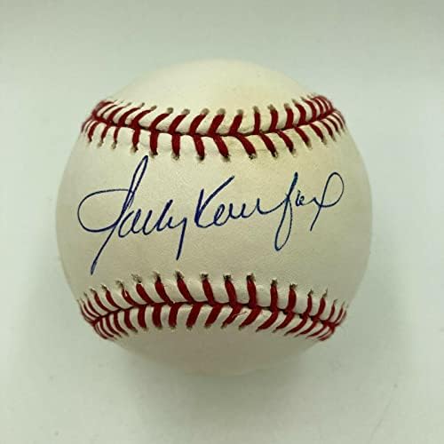 Санди Куфакс Подписа Автограф Официален Представител на Мейджър лийг бейзбол с Стейнер COA - Бейзболни топки с Автографи