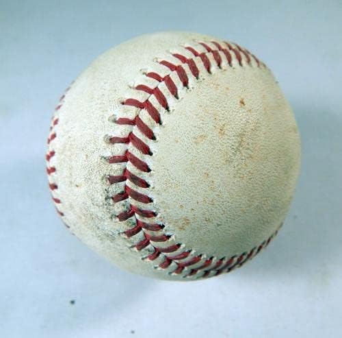 2021 Играта Chicago Cub Pit Pirates Използва Бял Бейзбол Луис Бринсона, Выбившего 2 Използваните Бейзболни топки