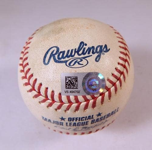 2021 Сан Диего Падрес Марлинс Използвани Бейзболни топки Стивън Окерт Трент Гришем Фал - Използваните бейзболни топки