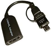 Адаптер АОП International MHL Micro USB-HDMI конектор S3 и Note II